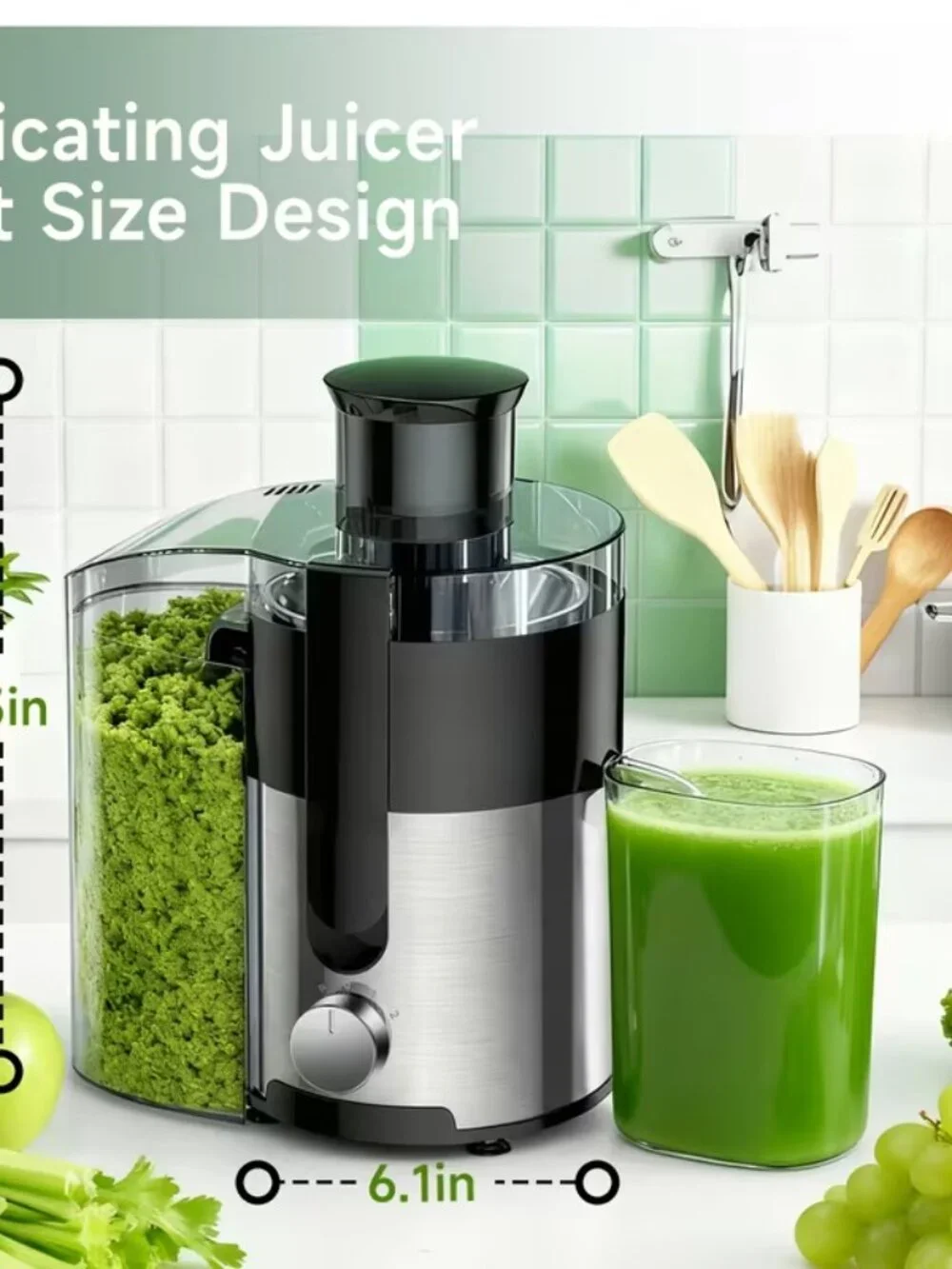 Household Multifunctional Juicer, Food Processor, Blender, Juice Extractor